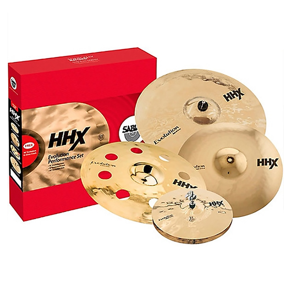 Sabian HHX Evolution Performance Set 套裝銅鈸組 青銅製 15005XEBP / 公司貨