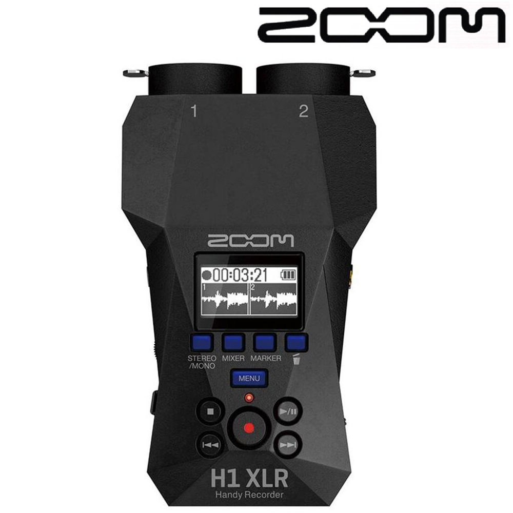 Zoom H1 XLR 多用途手持錄音座 / 公司貨保固