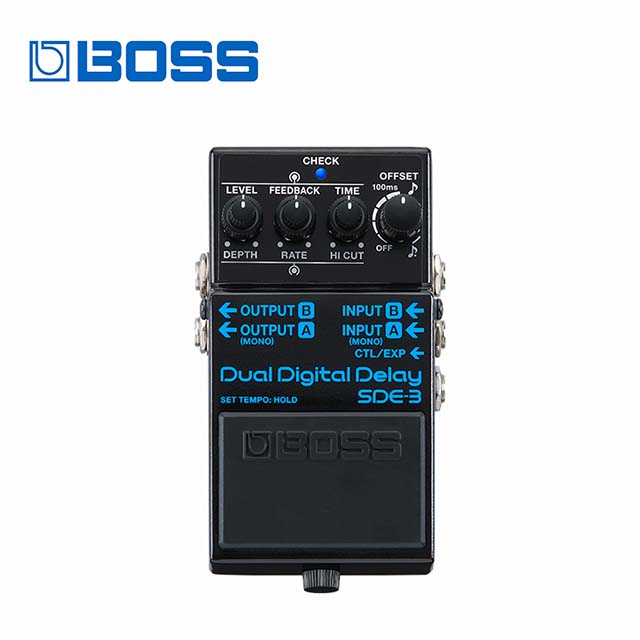 Boss SDE-3 雙數位延遲效果器