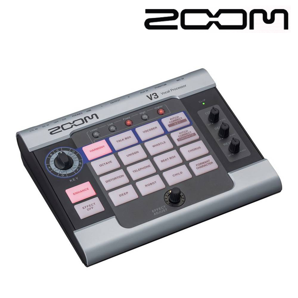 Zoom 多功能人聲綜合效果器 V3 / 公司貨
