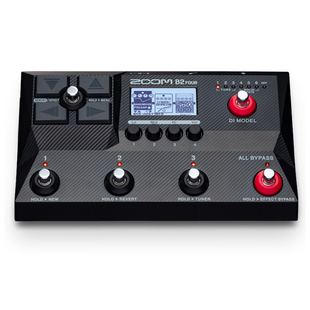 Zoom B2 Four 電貝斯綜合效果器 (海國)