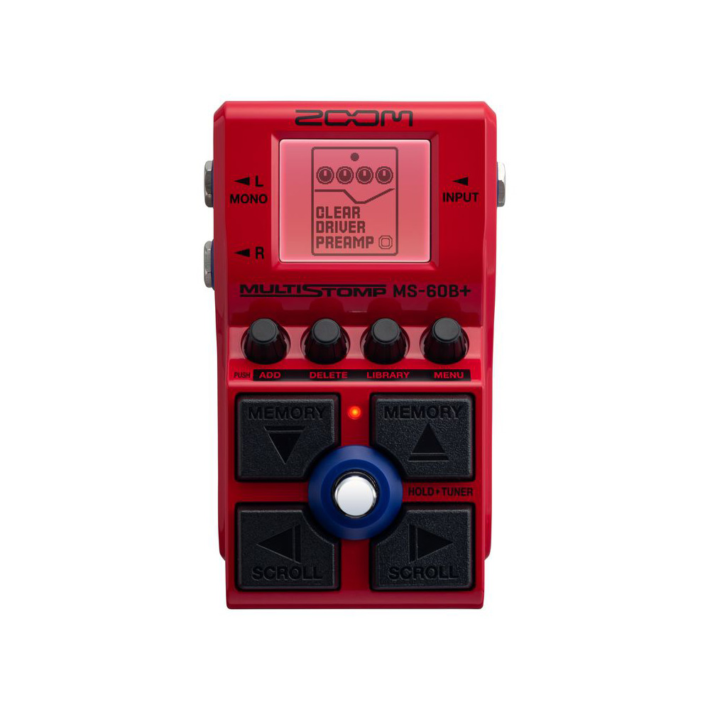 Zoom MS-60B+ 電貝斯綜合效果器(海國)