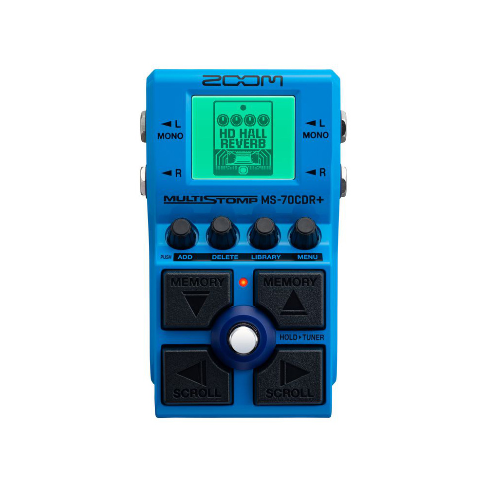 Zoom MS-70CDR+ 電吉他貝斯綜合效果器(海國)