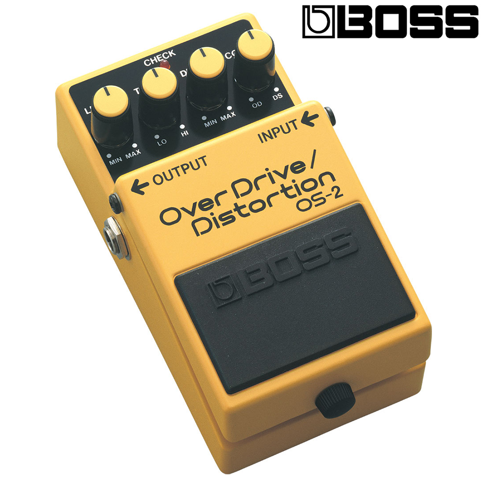 Boss 讓Distortion與Overdrive 音色兩者兼得效果器 OS-2 / 公司貨