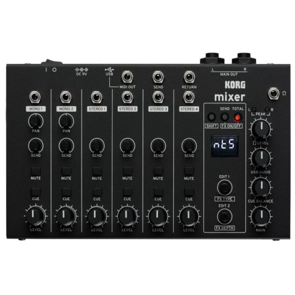 KORG NTS-4 現場演奏混音器組裝套組