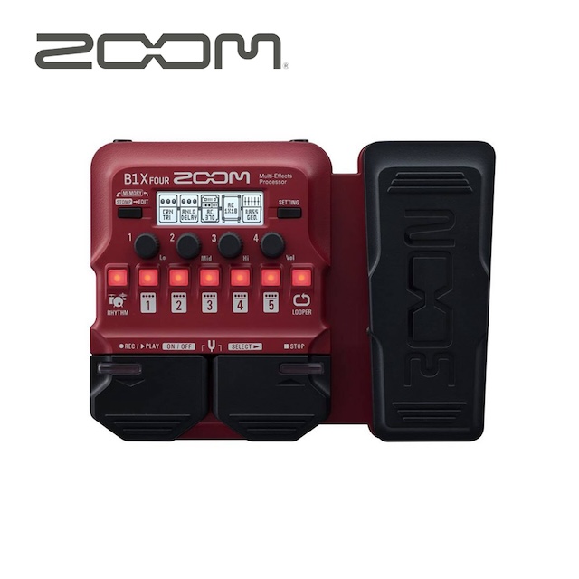 Zoom B1X Four 貝斯 綜合效果器
