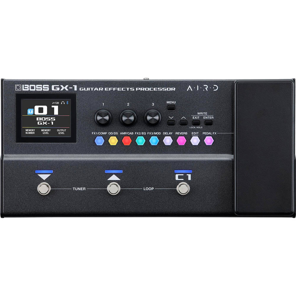 為了BASS而生的效果器 BOSS GX-1B