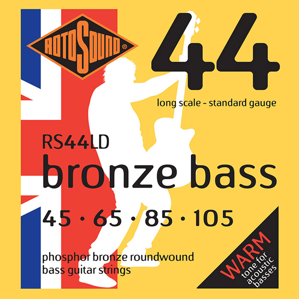 ROTOSOUND RS44LD 木貝斯弦｜45-105｜磷青銅纏繞｜英國製｜Acoustic Bass Strings