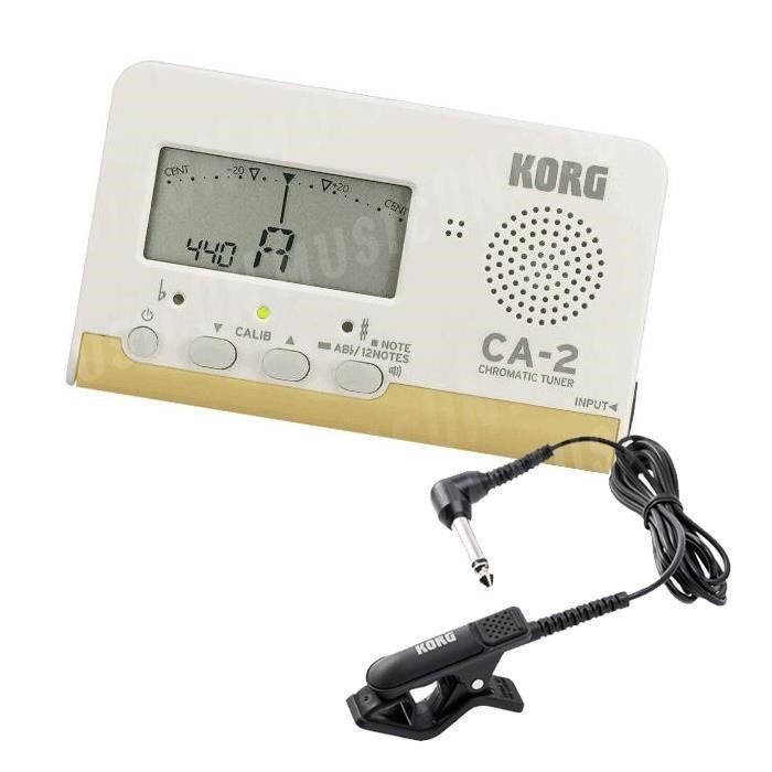 KORG CA-2 數位調音器 CM-300 拾音夾 組合