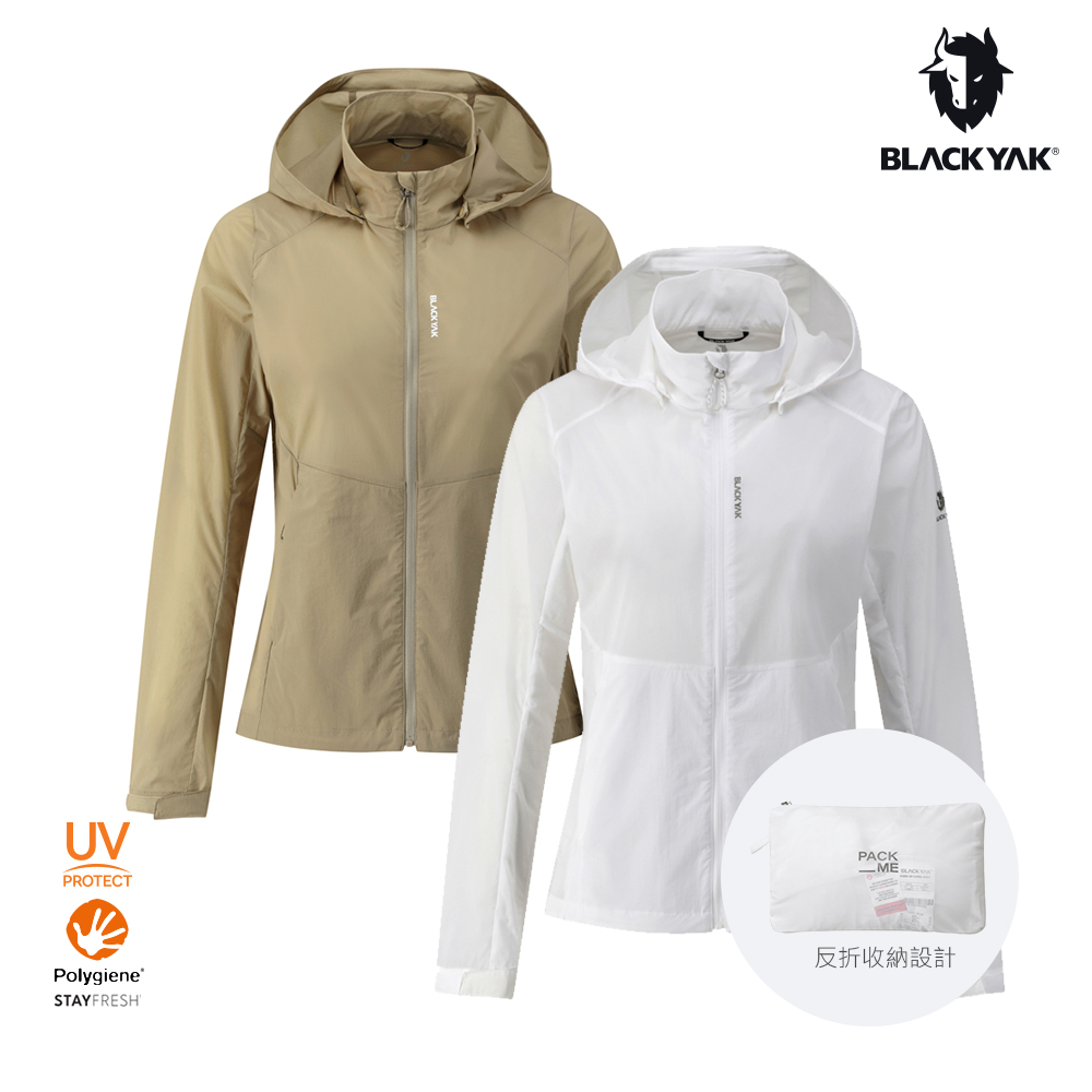 BLACKYAK 女 AIR FLEXIBLE防曬外套(2色)-輕量 抑菌抗臭 連帽外套 防曬外套 BYFB1WJ002