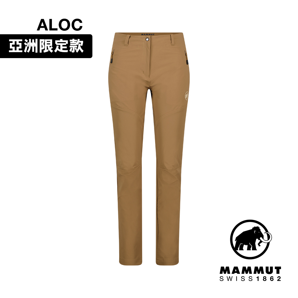 【Mammut 長毛象】Trekkers 3.0 Pants AF Men 健行防潑水長褲綠鬣 