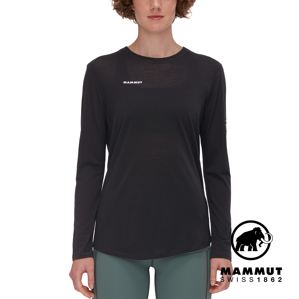 MAMMUT 長毛象 羊毛混紡快乾抗臭長袖T恤