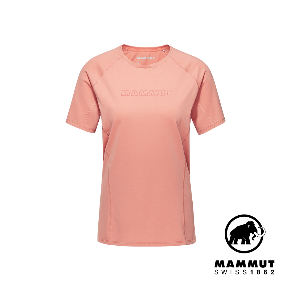 MAMMUT 長毛象 Selun FL Logo T-Shirt W 機能LOGO短袖T恤 石英粉 女款 #1017-05060