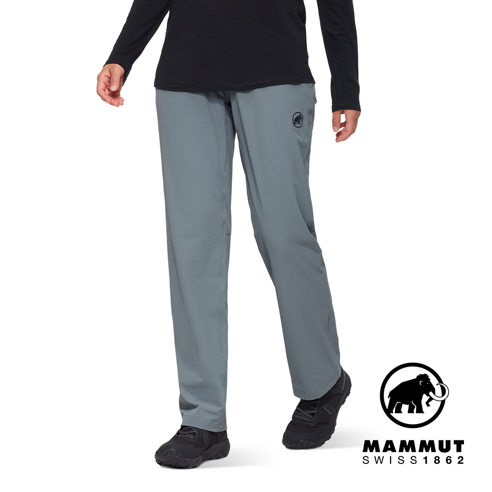 MAMMUT 長毛象 Hiking V Pants Women 防曬彈性健行長褲 地層灰藍 女款 #1022-02530