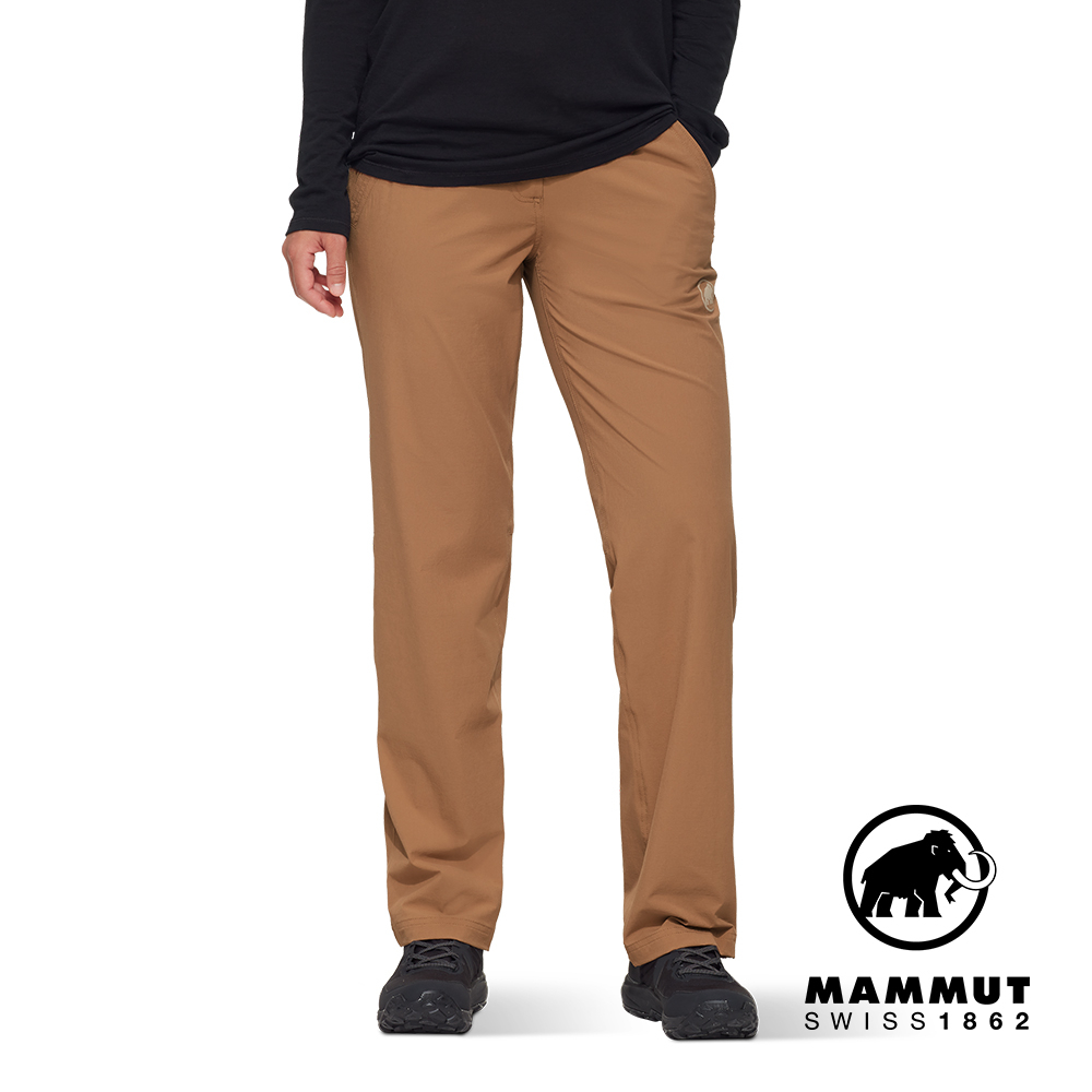MAMMUT 長毛象 Hiking V Pants Women 防曬彈性健行長褲 黏土棕 女款 #1022-02530