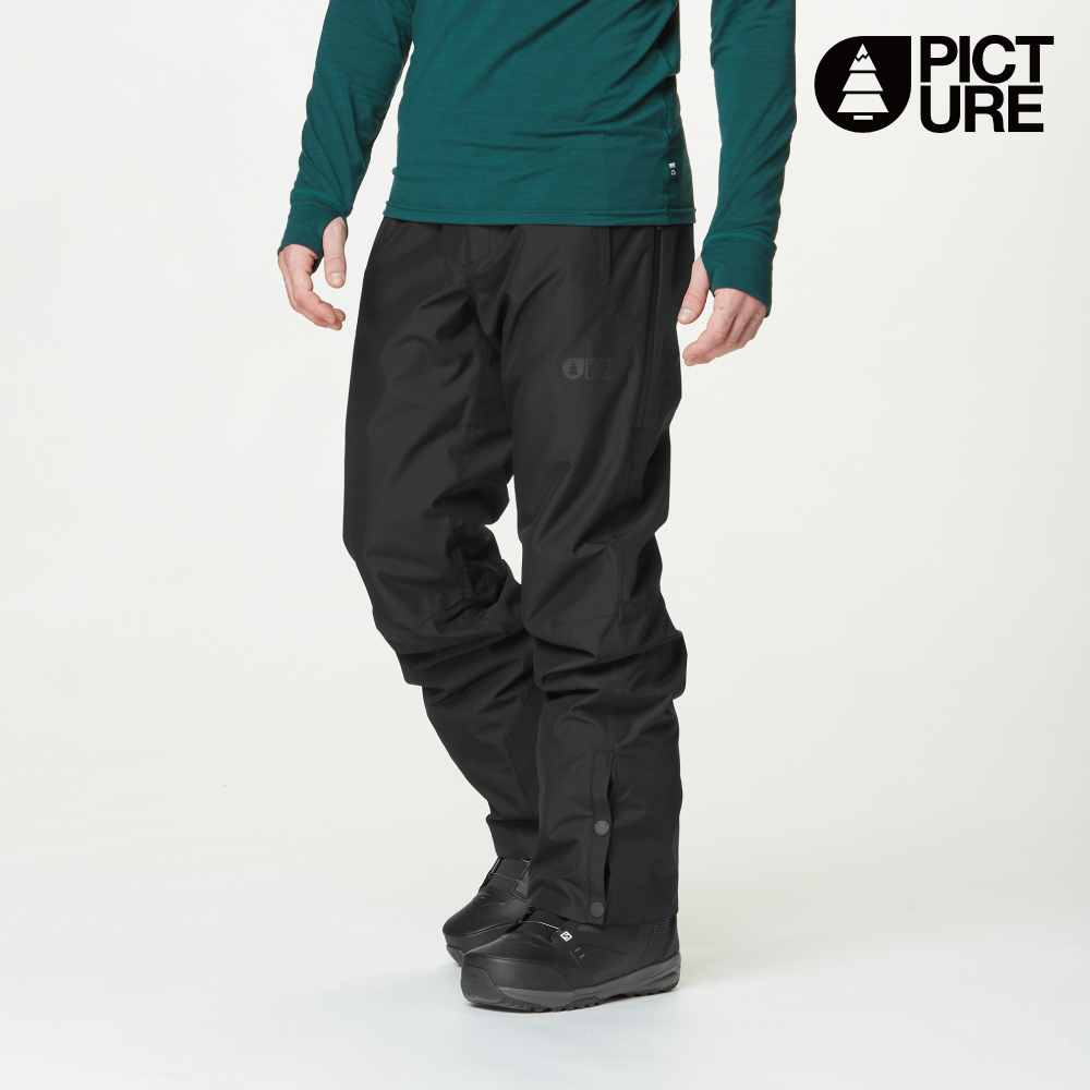 PICTURE Object Pants 男 防水透濕雪褲【黑】MPT0162