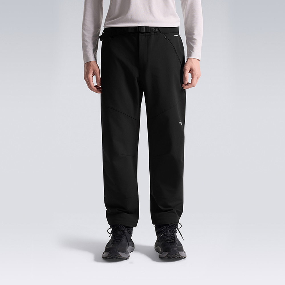 The North Face 北面 M DIABLO REG TAPERED PANT - AP 男 DWR防潑水附腰帶輕量長褲 NF0A8KGJ4H0