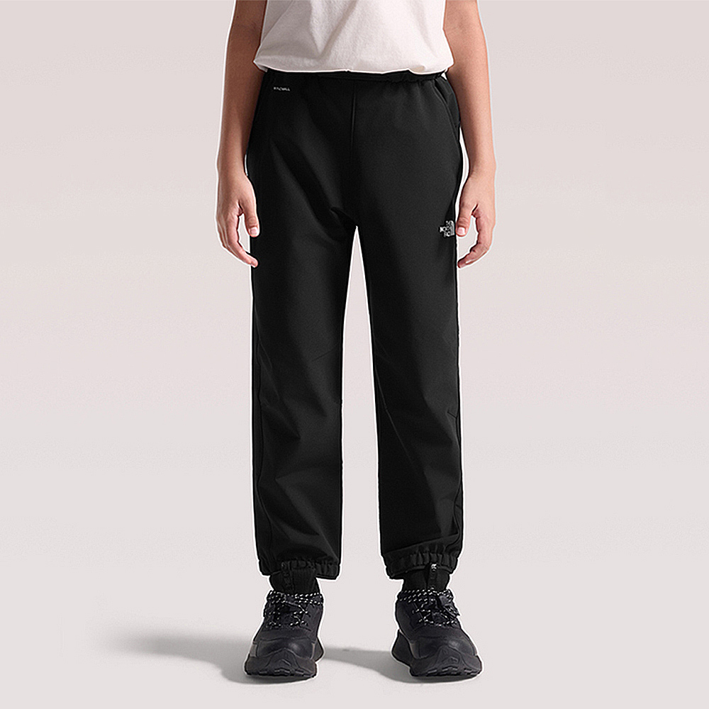The North Face 北面 TEEN AUTHERM SOFTSHELL PANTS - AP 中大童 DWR防潑水休閒縮口長褲 NF0A8J7PJK3