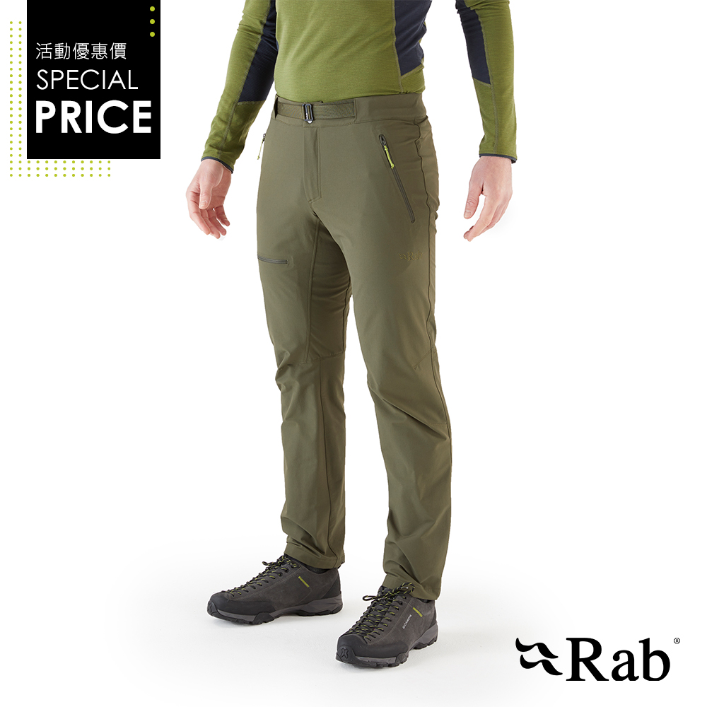 RAB Incline AS Pants 防風防潑水軟殼長褲 男款 軍綠 #QFU84