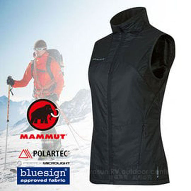 MAMMUT 長毛象 Botnica Thermo Vest 女款 質輕舒適保暖背心/1010-15850-0121 石墨