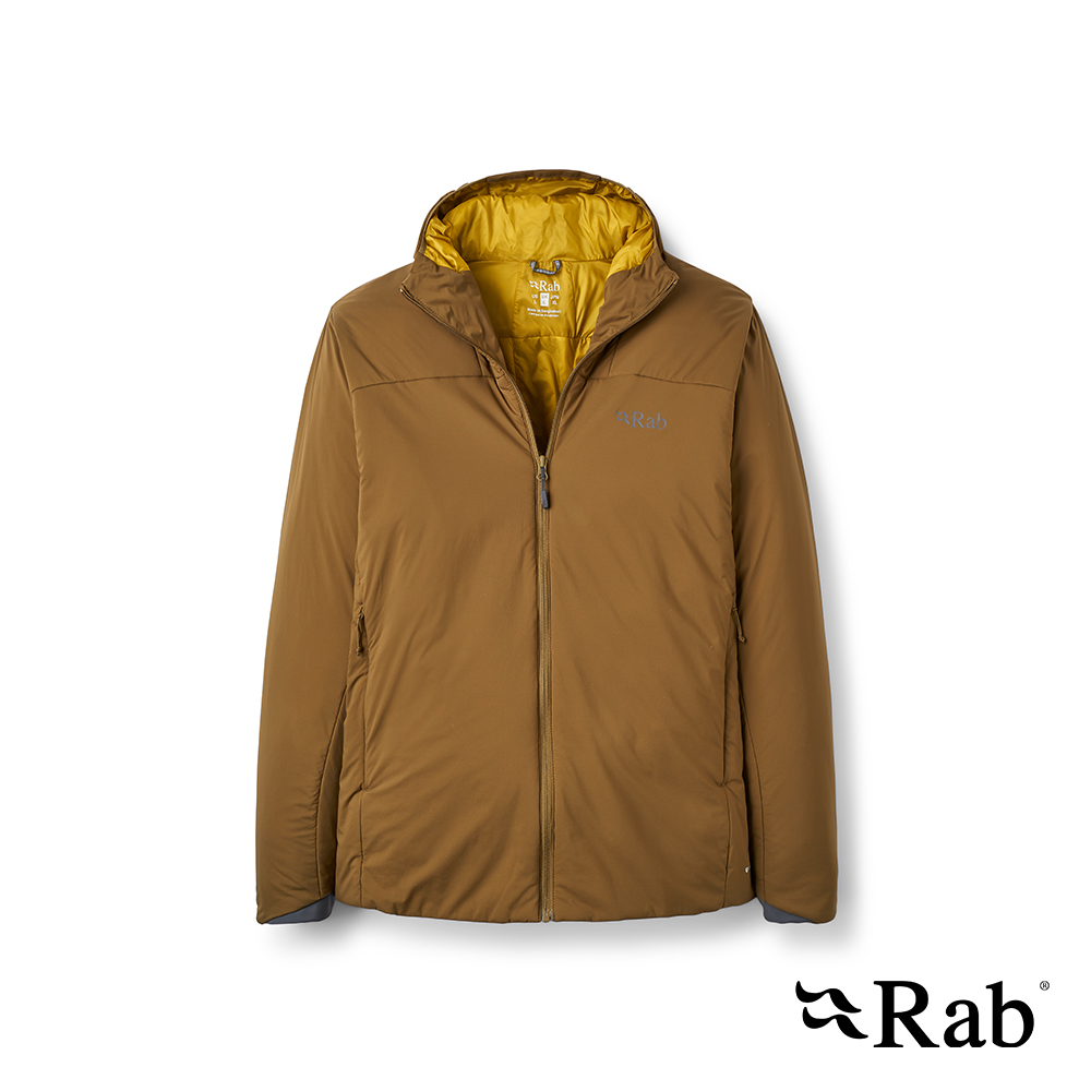 RAB Xenair Alpine Jacket 輕量防風透氣化纖連帽外套 男款 橡木棕 #QIP17