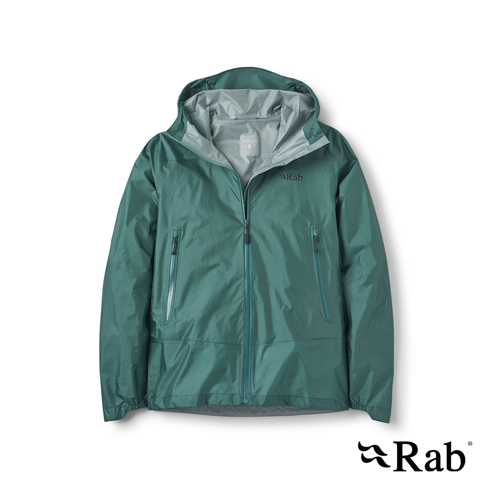 RAB Phantom Mountain Jacket 輕量越野防水連帽外套 鼠尾草 男款 #QWI71