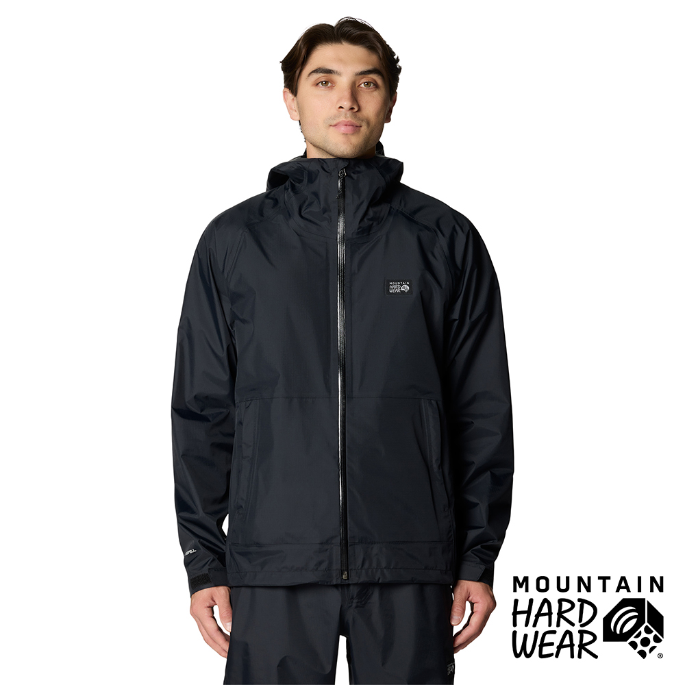Mountain Hardwear Threshold Jacket 三層防水機能外套 男款 黑色 #2146651