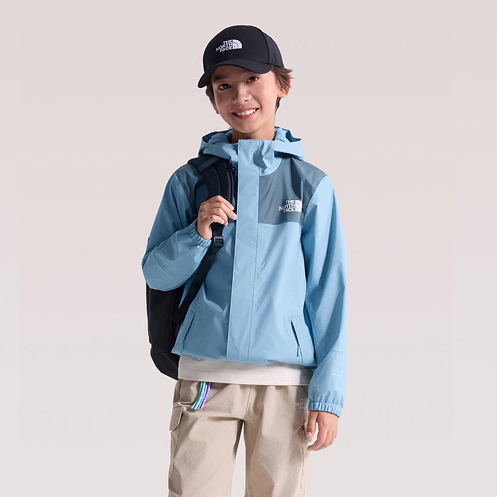 The North Face 北面 B ANTORA RAIN JACKET 中大童 防水外套 NF0A8A48S7R