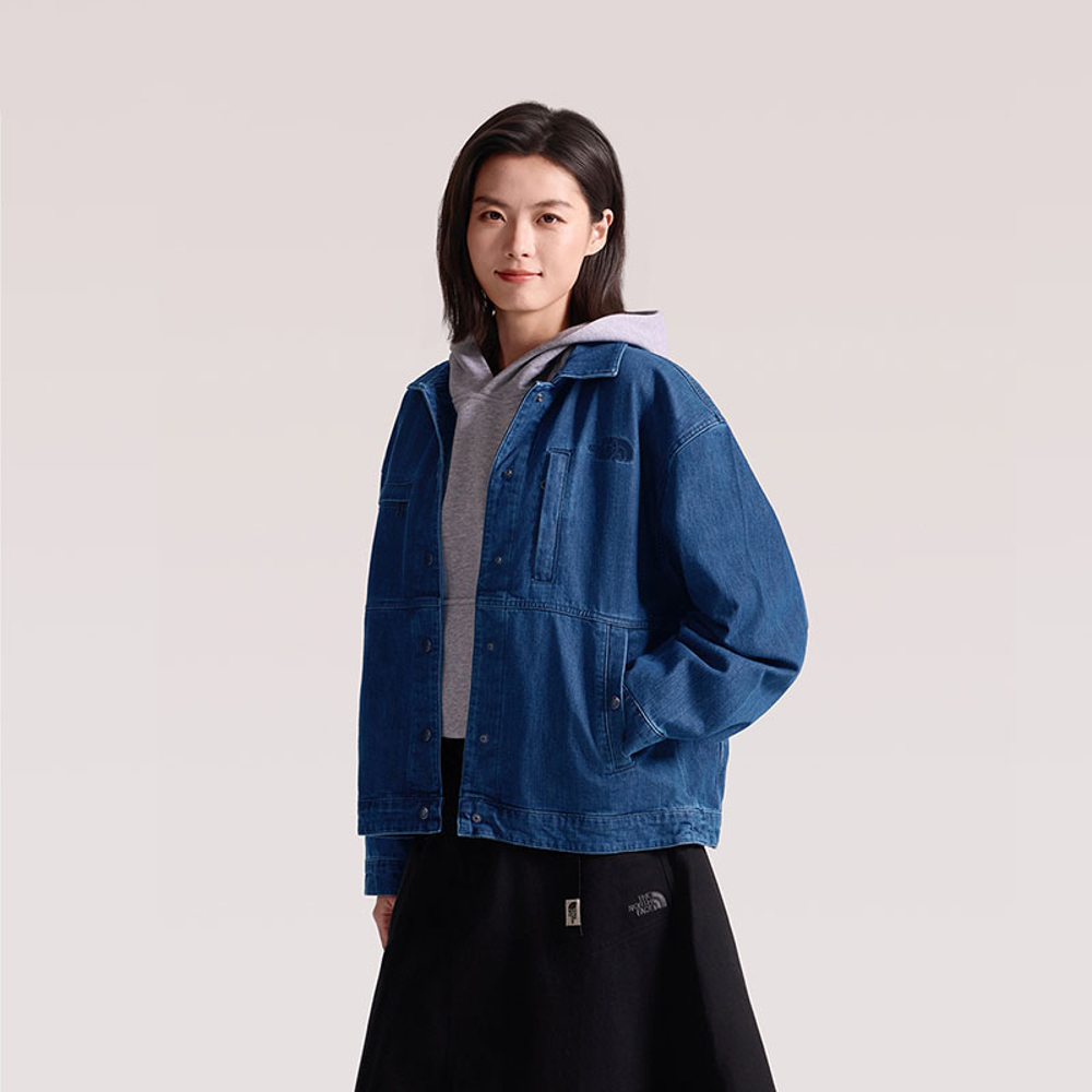 The North Face 北面 W DENIM JACKET - AP 女 牛仔外套 NF0A8FZSDG4