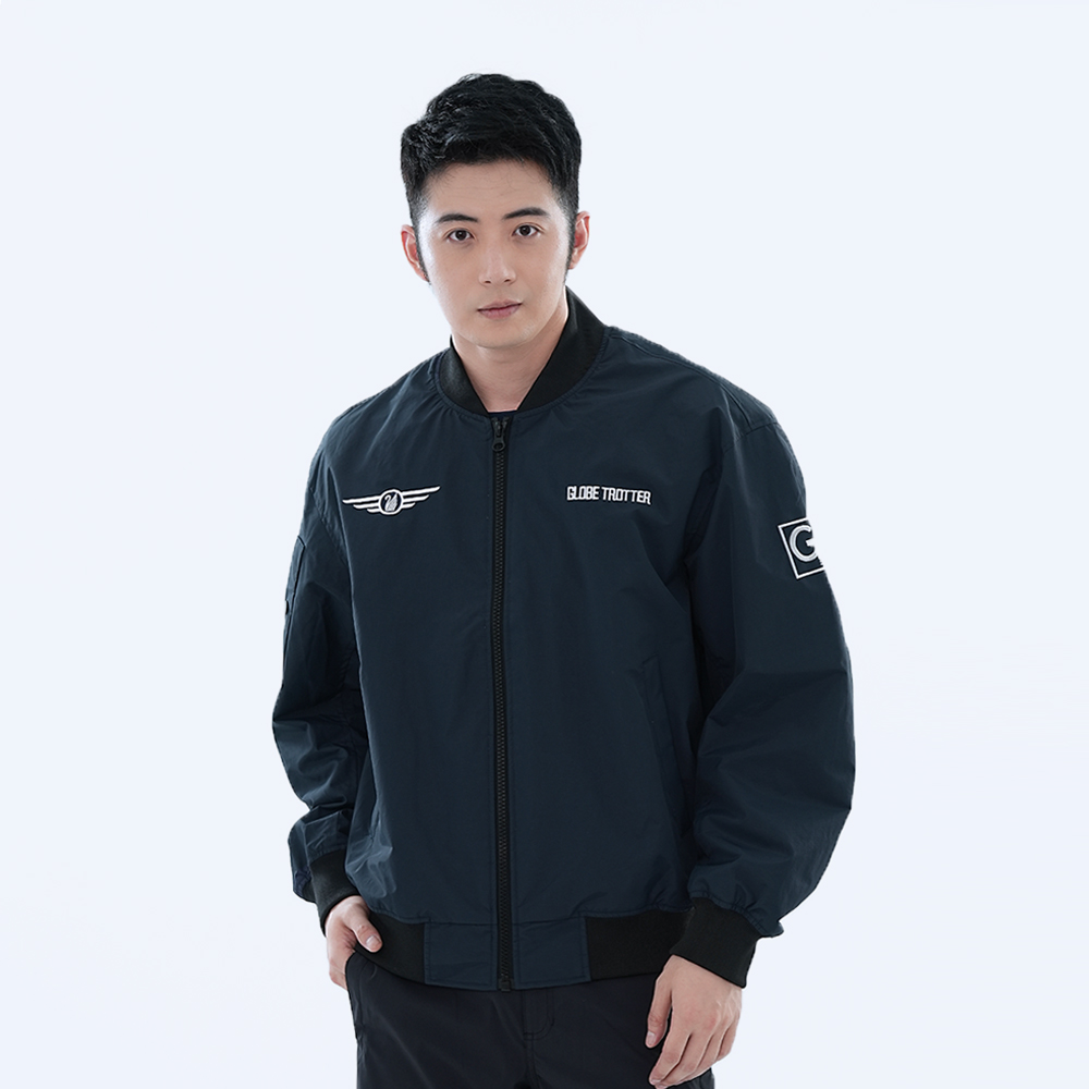 男款防水透濕防風飛行夾克機能外套GJ13009(S-5L 大尺碼)