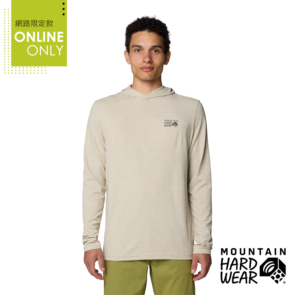 Mountain Hardwear Sunblocker Hoody Men 防曬長袖連帽排汗衣 男款 沙畫 #2038381