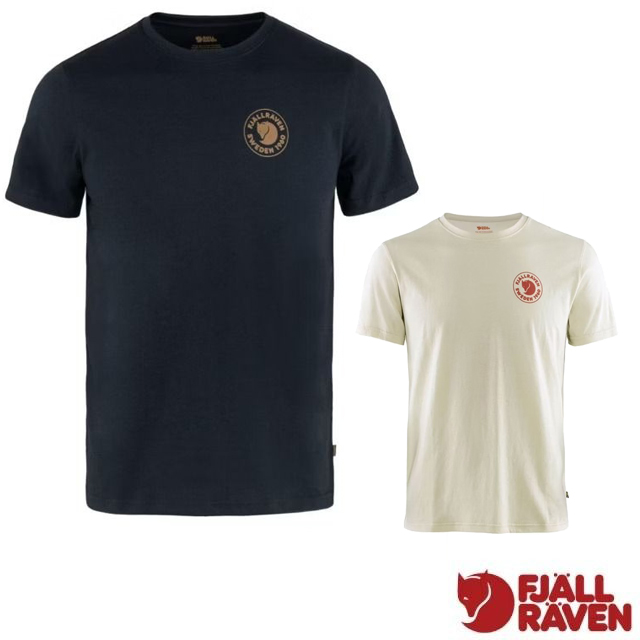 Fjallraven 小狐狸 男 1960 Logo T 輕量吸濕排汗彈性透氣短袖圓領衫.休閒T恤.運動上衣/合身版型/ 87313