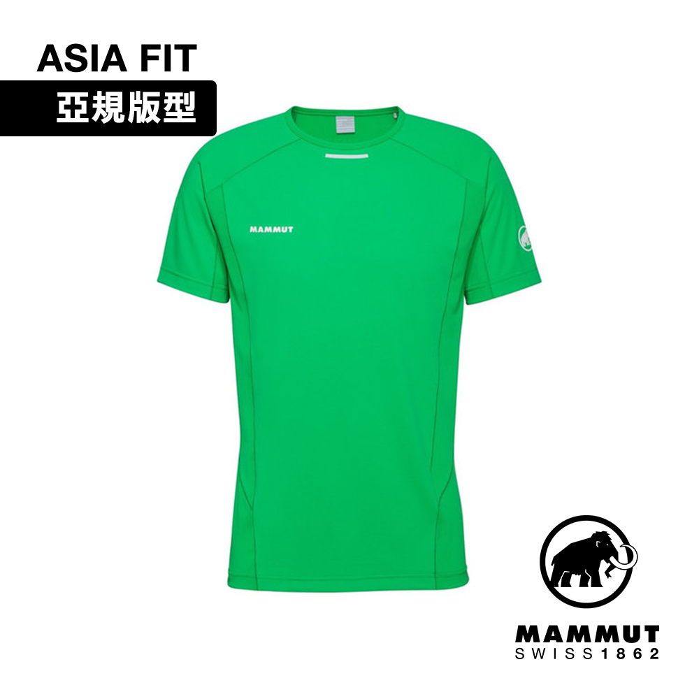 MAMMUT 長毛象 Aenergy FL T-Shirt AF Men 抗菌短袖排汗衣 笠松綠 男款 #1017-04980