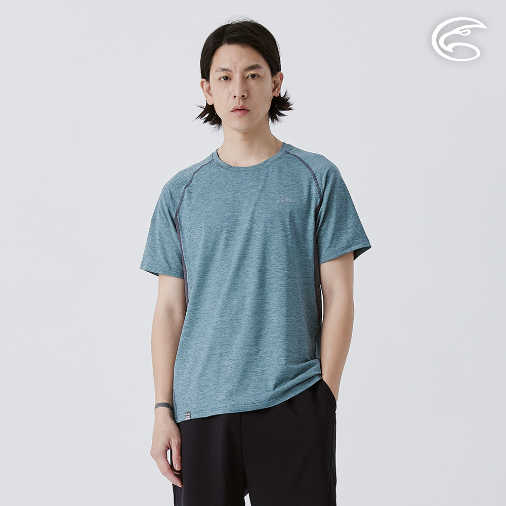 ADISI 男WINCOOL涼感乾爽機能圓領T AL2511106 雲杉綠 (M-3XL)