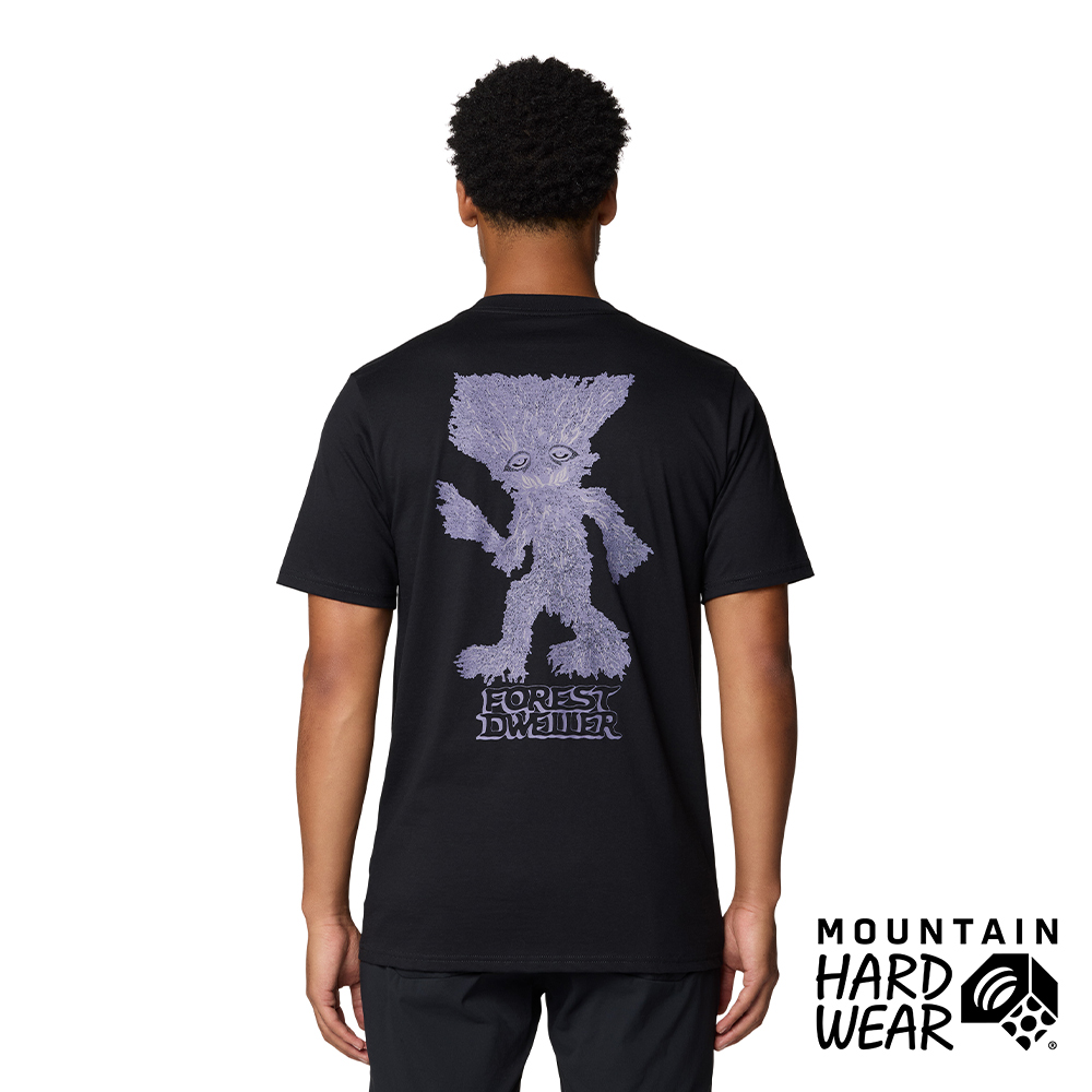 Mountain Hardwear Forest Dweller Short Sleeve 針織棉趣味野人短袖T恤 男款 黑色 #2110771
