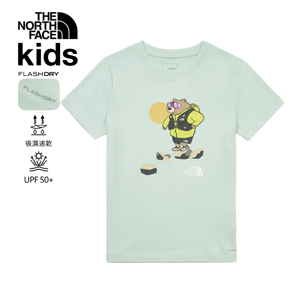 The North Face 北面 TEEN SUNCHASE TRAIL SS TEE GRAPHIC - AP 中大童 短袖上衣 NF0A8GZXG70