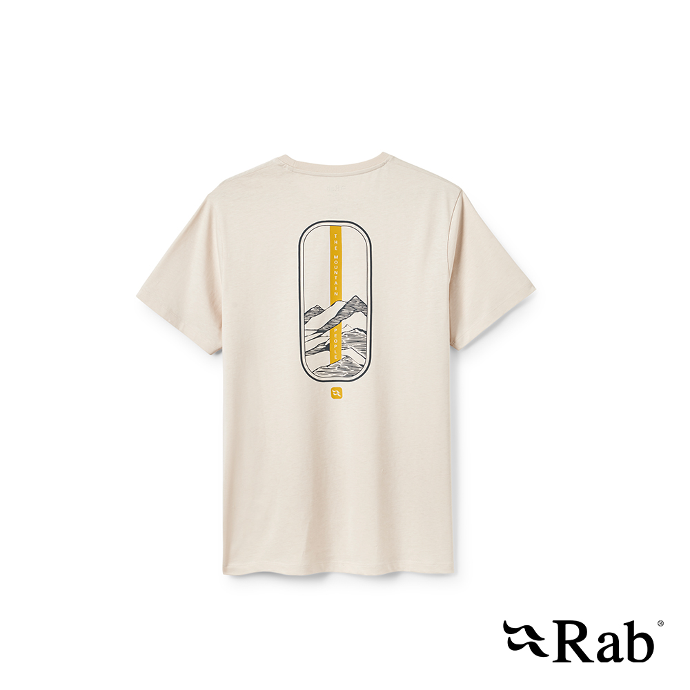 RAB Stance Strata Tee 日常休閒有機棉T恤 男款 米色 #QCC43