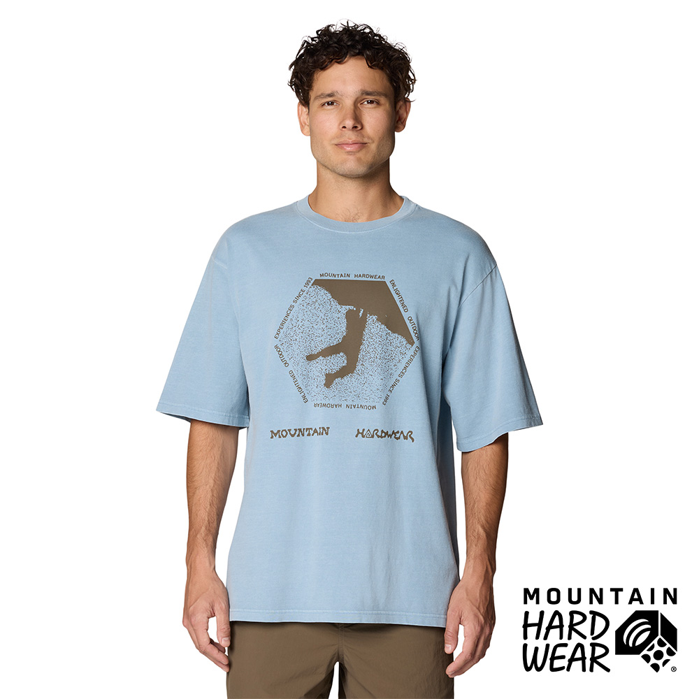Mountain Hardwear EV Enlightened Experiences Relaxe 聯名款限量版厚磅棉T恤 男款 元素藍 #2149521