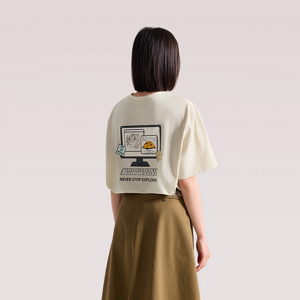The North Face 北面 U OOO RLX SS TEE GRAPHIC 1 - AP 男女 短袖上衣 NF0A8M78GIY