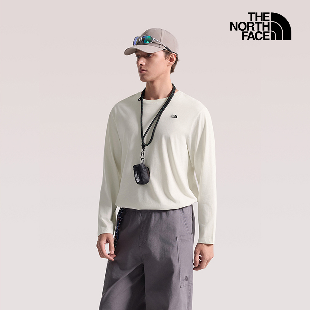 The North Face 北面 M TNF ESSENTIAL SIMPLE DOME RELAXED LONG 男 長袖上衣 NF0A8KQ3ROU