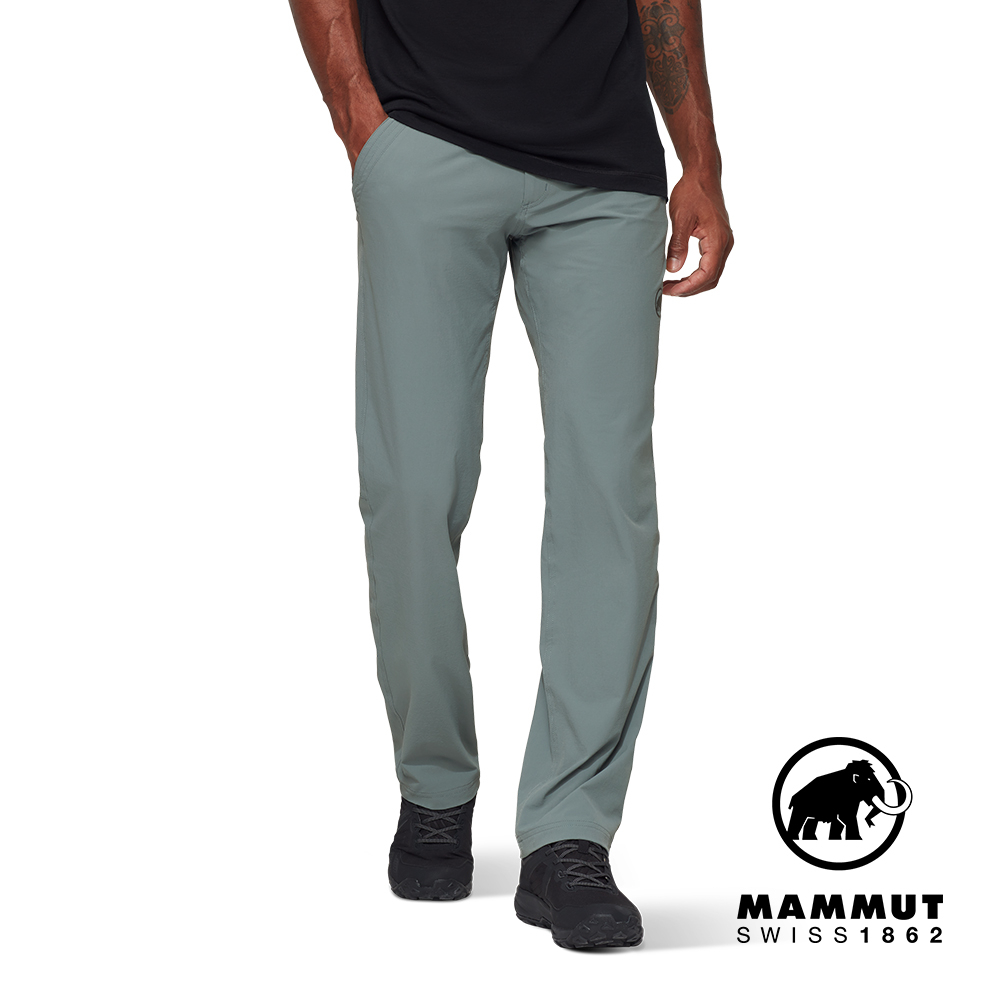 MAMMUT 長毛象 Hiking V Pants Men 防曬彈性健行長褲 地層灰藍 男款 #1022-02520