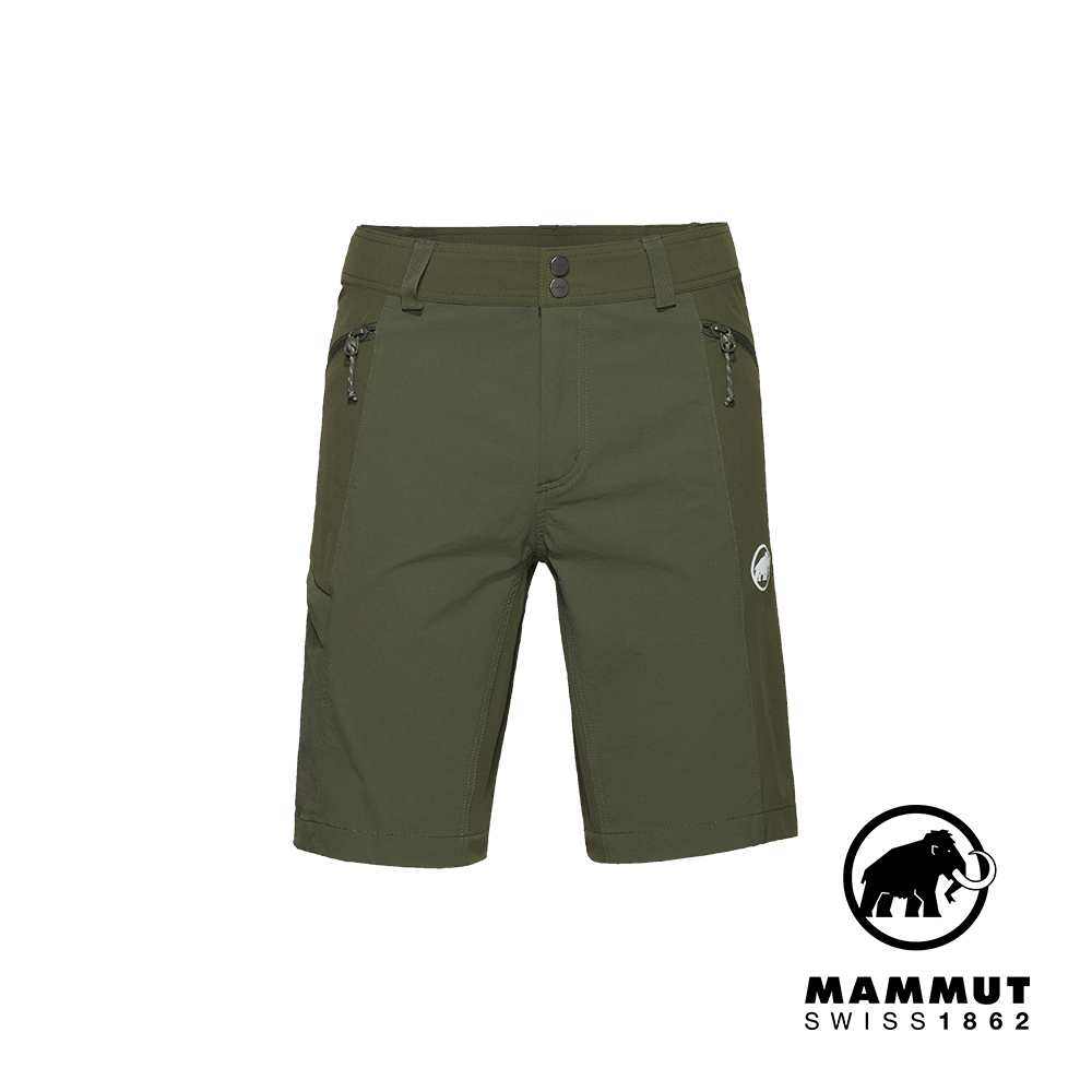 MAMMUT 長毛象 Ducan Shorts 輕量耐用健行短褲 深沼澤綠 男款 #1023-01110
