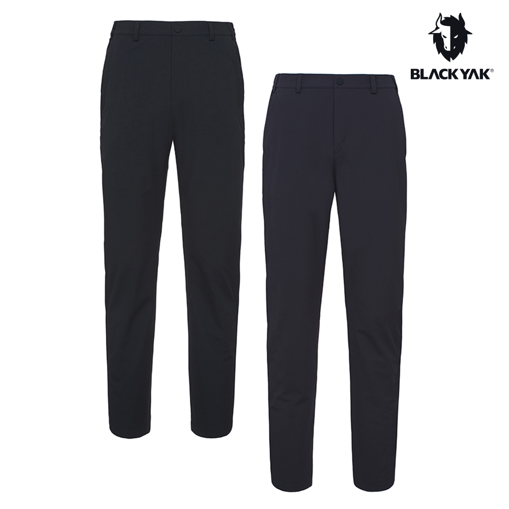 BLACKYAK 男 BLACK FIT STANDARD長褲(深灰/黑色)-秋冬 彈性佳 修身款 休閒褲-BYEB2MP208