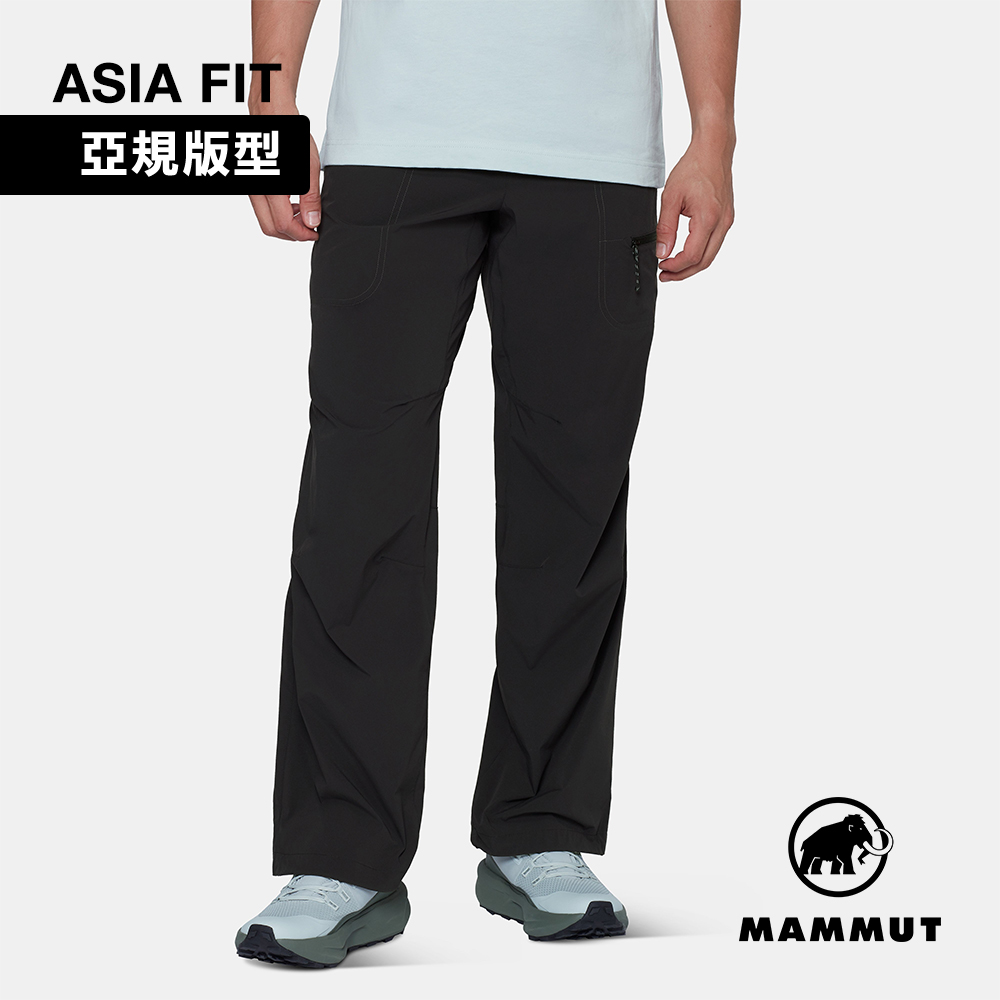 MAMMUT 長毛象 Sender Climbing Pants AF 透氣攀岩長褲 黑色 男款 #1022-03080