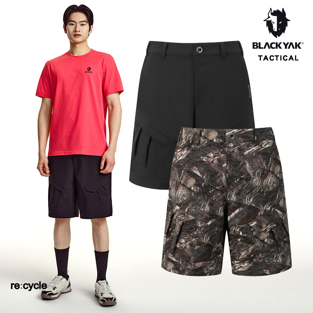 BLACKYAK 男 TACTICAL CARGO短褲(2色)-吸濕快乾 耐磨 登山戶外 休閒褲 短褲 BYFB1MP006