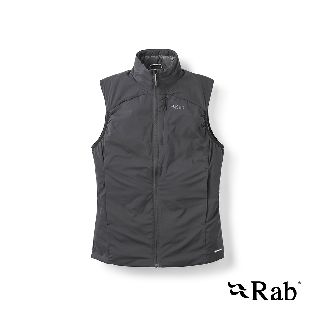 RAB Xenair Vest 輕量防風透氣化纖立領背心 女款 黑色 #QIP20