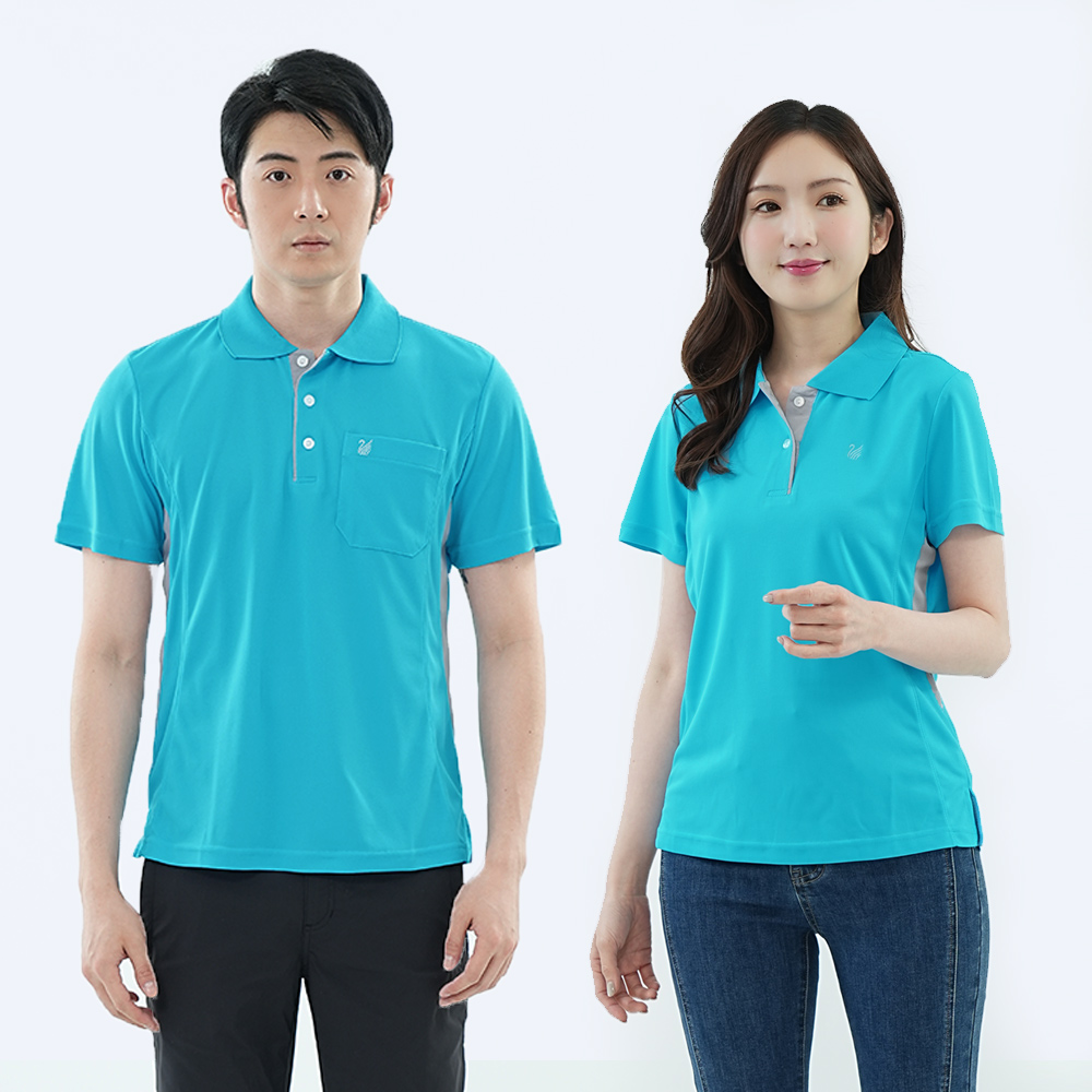 遊遍天下 MIT台灣製男女款 抗UV吸濕排汗短袖POLO衫 (GS1056)M-5L大尺碼