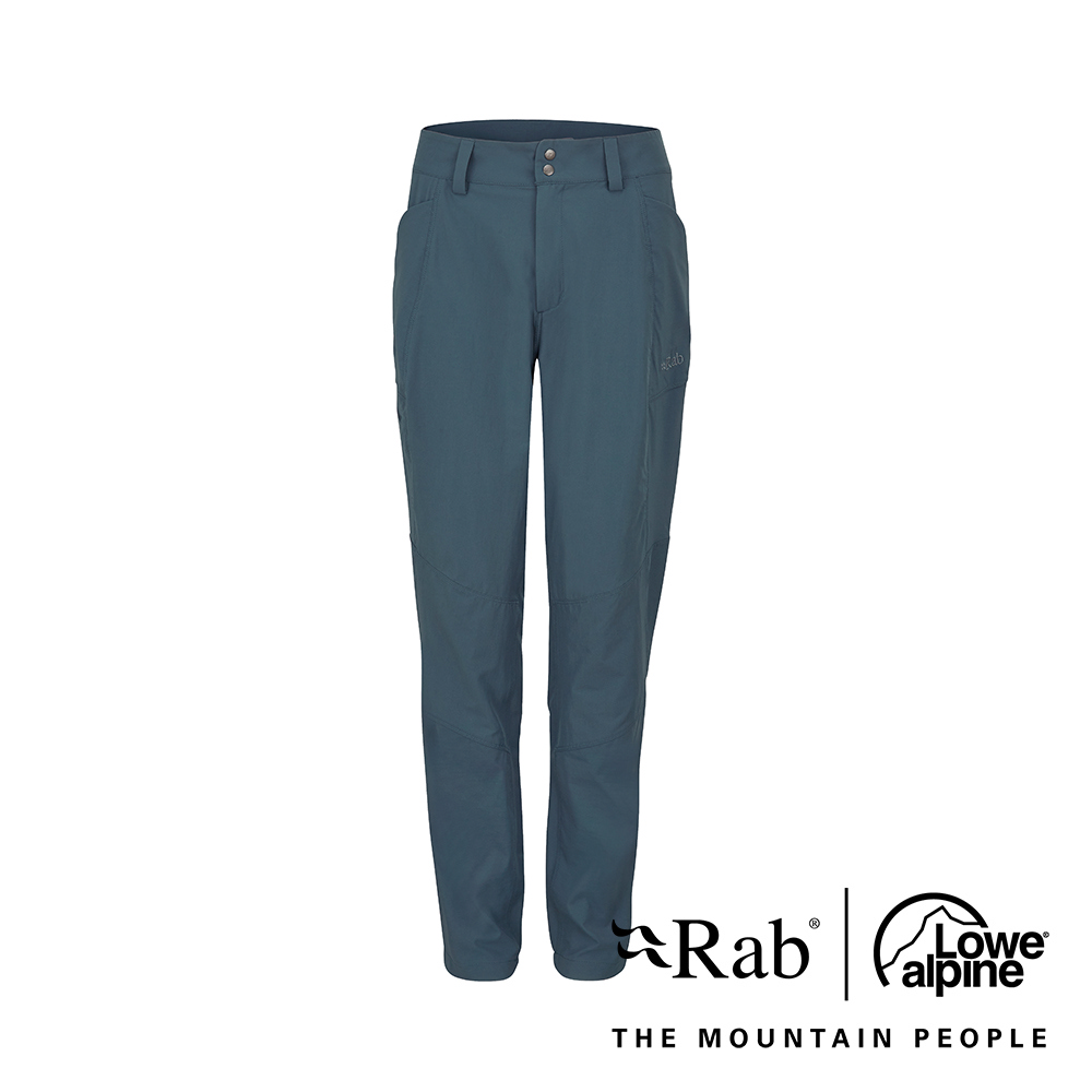 RAB 【英國 】Incline Light Pants Wmns 輕量防潑水軟殼長褲 女款 獵戶藍 #QFV06