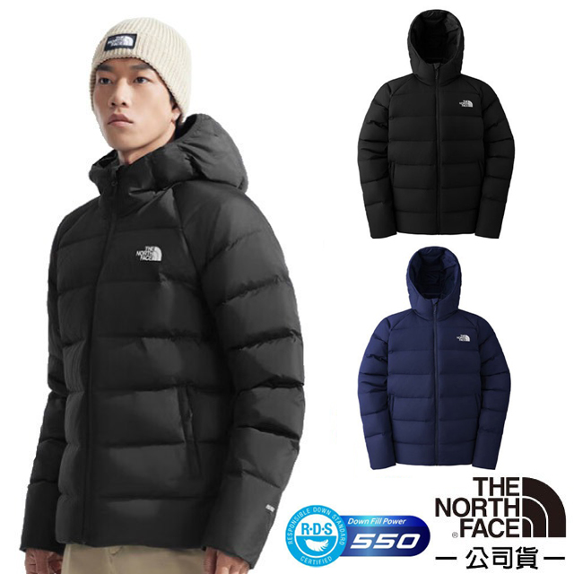 The North Face 北面 男 防風防潑水高品質鵝絨保暖連帽外套夾克.雪衣風衣/RDS 550蓬鬆度/8DMA
