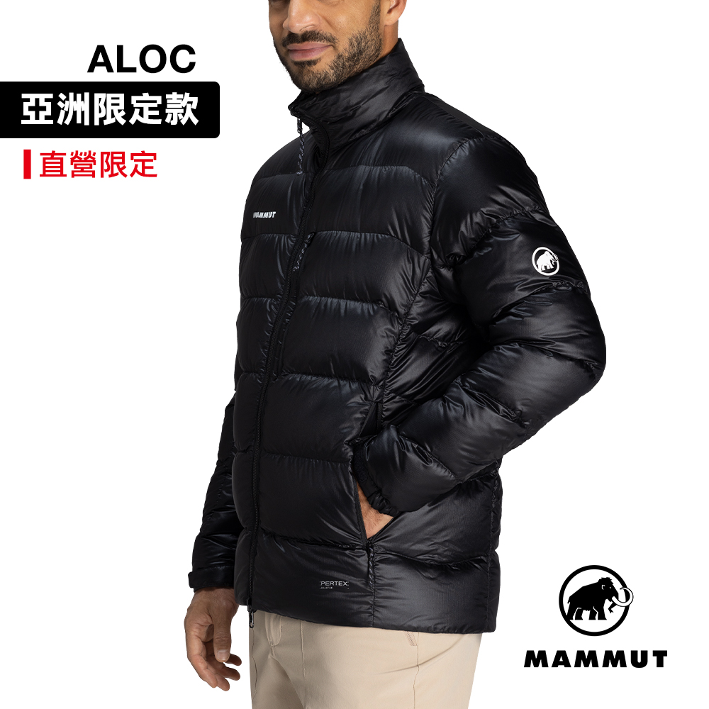 MAMMUT 長毛象 Gravity Zip-In Jacket AF 日系保暖立領羽絨外套 黑色 男款 #1013-03730